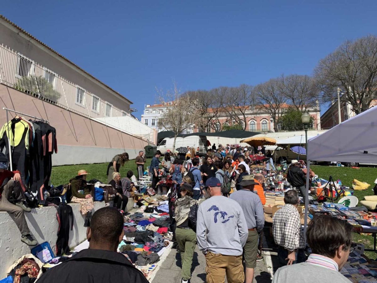 Feira da Ladra - der bekannteste Flohmarkt